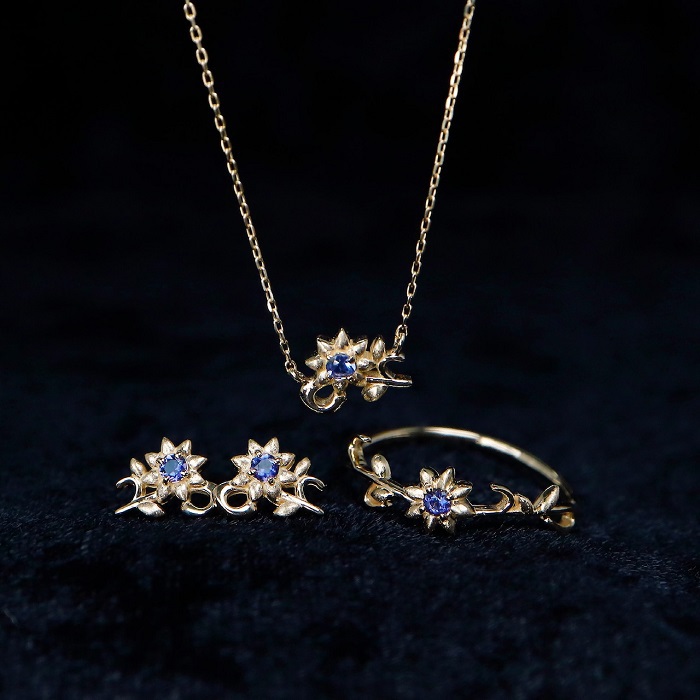 K10YG アイオライト ネックレス_イエローゴールド(sn250269)｜阪神