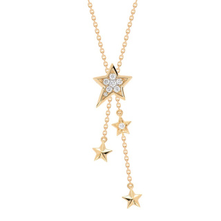 K18PGダイヤモンド ネックレス