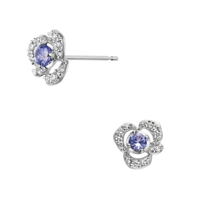 タンザナイト クリスティーヌ ピアスAPVA2586TA【Happy Fortune accessory特集】