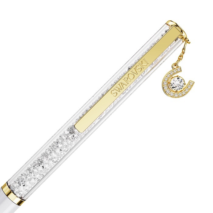 Crystalline ボールペン_5740699 ゴールド 馬蹄チャーム(sn250328