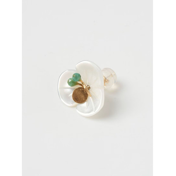 KOMI】BUTTERFLY FLOWER ピアス（片耳用）【Happy Fortune accessory