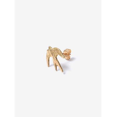 hirondelle et pepin】ヘビフックピアス（片耳用）【Happy Fortune