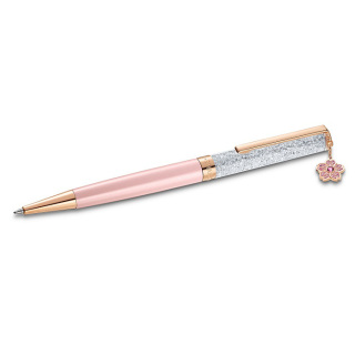 Crystalline ボールペン_5554983 ピンク 桜チャーム【Happy Fortune accessory特集】