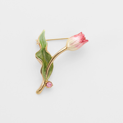 チューリップ ブローチ_VBRV6147 P2