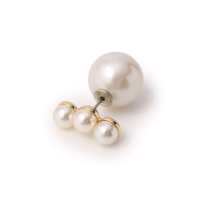 【MAYU】three pearls  pierce（片耳用）【#ミミフェス】