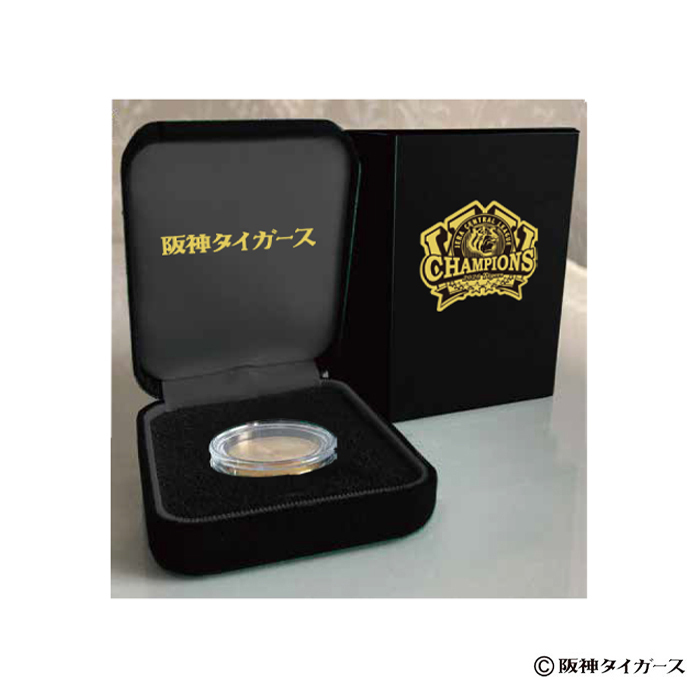 K24（純金）阪神タイガース2026Vロゴ入りメダル15g(sn260458)｜阪神