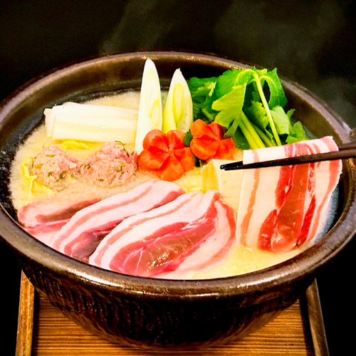 料理旅館右源太 ぼたん鍋セット≪クール便・冷蔵≫ 料理旅館右源太 ぼたん鍋セット≪クール便・冷蔵≫