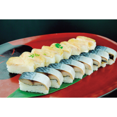 押ずし詰合せ「しめ鯖と春小鯛の押ずし」≪クール便・冷蔵≫