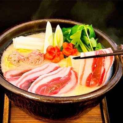 ぼたん鍋セット（白味噌だし）≪クール便・冷蔵≫