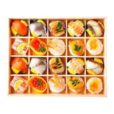 はれやか贅沢手鞠わさび葉寿し20個≪クール便・冷蔵≫
