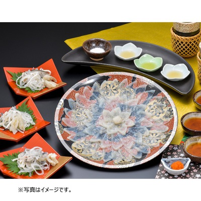天然とらふく刺身セット≪クール便・冷凍≫