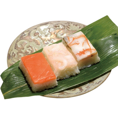 Rejyu 3種の押し寿司セット≪クール便・冷凍≫