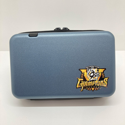 リーグ優勝記念ポーチ ブルーグレー（3401200）【阪神タイガース リーグ優勝記念ロゴ入り】