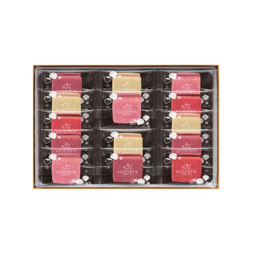 サブレショコラ ストロベリー アソートメント 14個入【バレンタイン