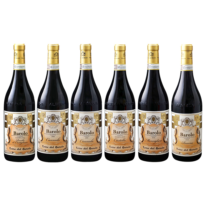 テッレ　デル　バローロ6本セット バローロ テッレ・デル・バローロ 750ml 6本セット 【一部地域を除く