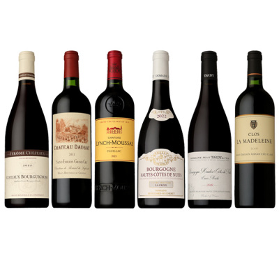 ボルドー・ブルゴーニュお買い得ワイン6本セット【今がお得