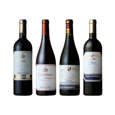 ［P-14］スペインの高級赤ワイン フルボディ 飲み比べ4本セット【大ワイン祭・ちょっと贅沢なワインセット】