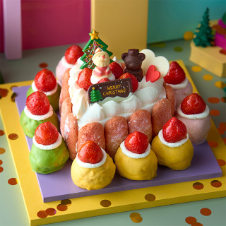 みんなでハッピークリスマス（サンタバルーン付）