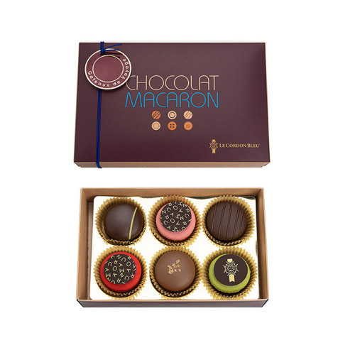 ショコラマカロン6＜1月21日から1月25日お届け＞(ve516732)｜フード
