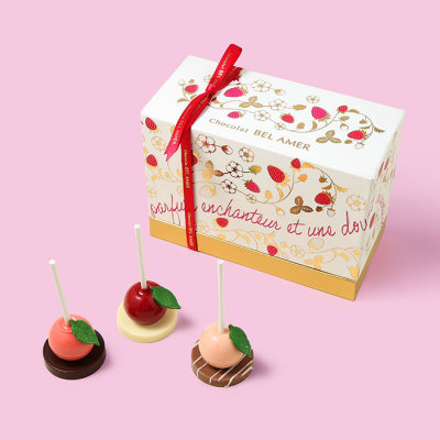 苺ポップ 3コ＜2月6日から2月14日お届け＞