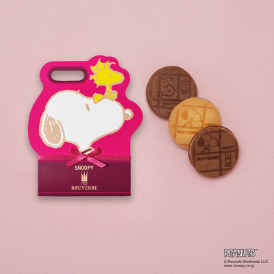 スヌーピー meets ブリュイエール ビスキュイサンド フェイスバッグ＜1月21日から1月25日お届け＞