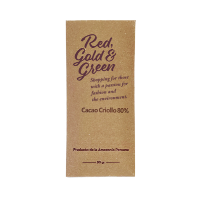 Cacao Criollo 80％ / プレーン＜2月1日から2月14日お届け＞
