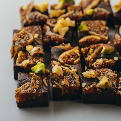 ヴィーガン生チョコレート(イチジク＆ナッツ)＜2月1日から2月14日お届け＞