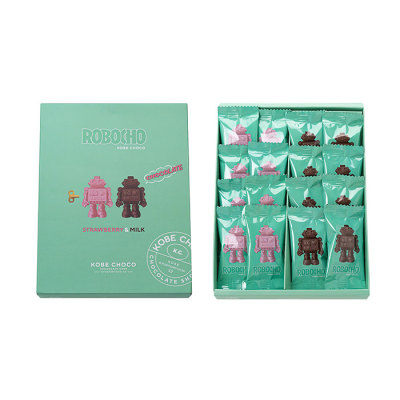 ミニロボチョ ミルク＆ストロベリー16＜2月1日から2月14日お届け＞