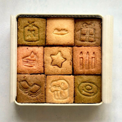 3種のスーパーフード入り 米粉クッキー缶＜2月1日から2月14日お届け＞