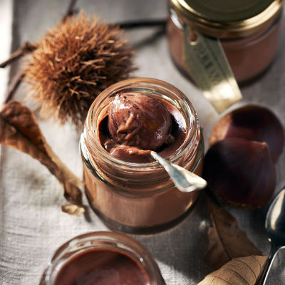 ひと粒栗入りショコラ 3個入＜2月1日から2月14日お届け＞