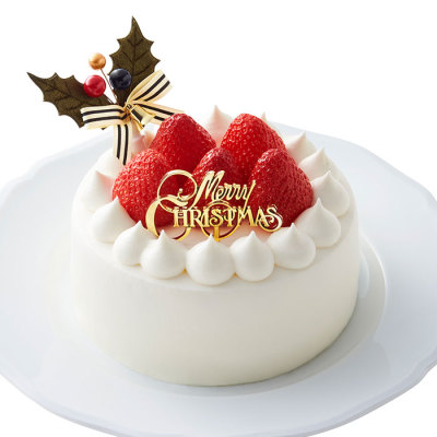 クリスマス ストロベリーショートケーキ＜12月24日午後6時から午後7時受け取り＞