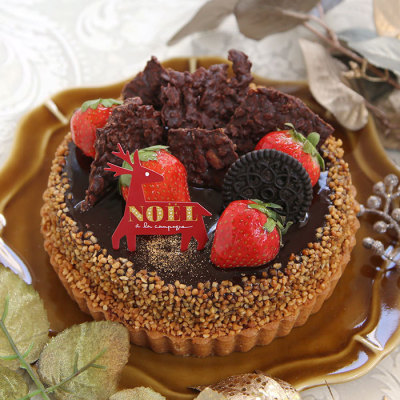 タルト ド ノエル オ ショコラ エ フレーズ＜12月23日受け取り＞