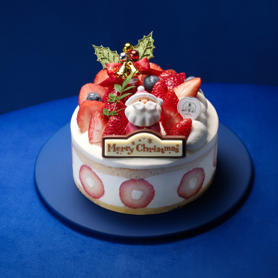 (70)あまおう苺のクリスマスデコ 7号＜12月24日お届け＞