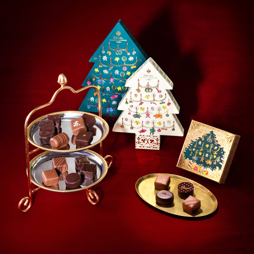 デメル トリュフ 4粒入(クリスマスラベル) FD1 デメル トリュフ 4粒入(クリスマスラベル) FD1