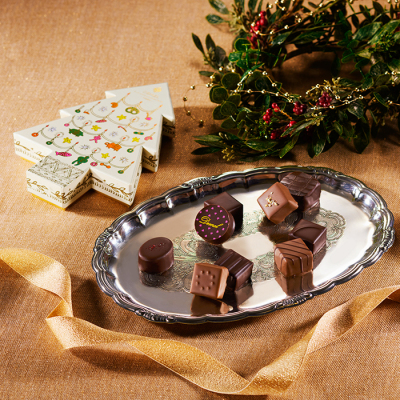 トリュフ 9粒入(クリスマスラベル)(x2580019)｜フード(食品・スイーツ