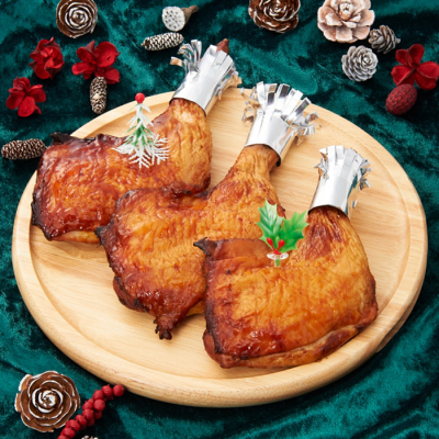 炭焼薩摩ハーブ悠然どり もも照焼(3本入り)＜12月23日受け取り＞