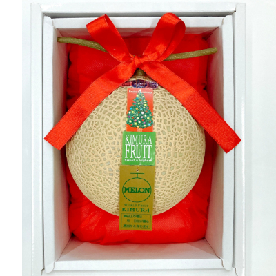 【Xmas限定】静岡県 クラウンマスクメロン 1玉