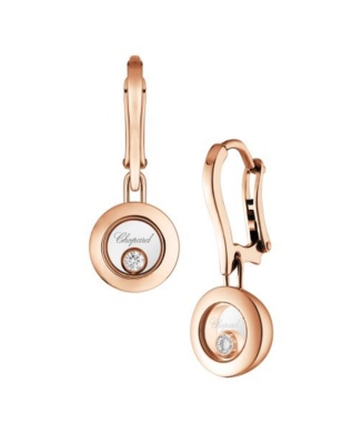 ハッピーダイヤモンド アイコン ピアス