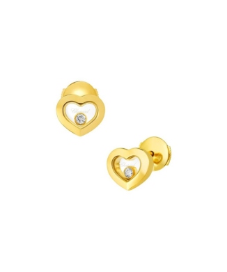 ハッピーダイヤモンド アイコン ピアス