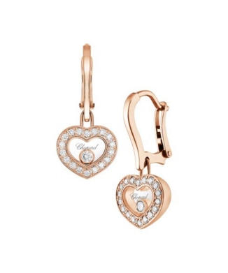 ハッピーダイヤモンド アイコン ピアス