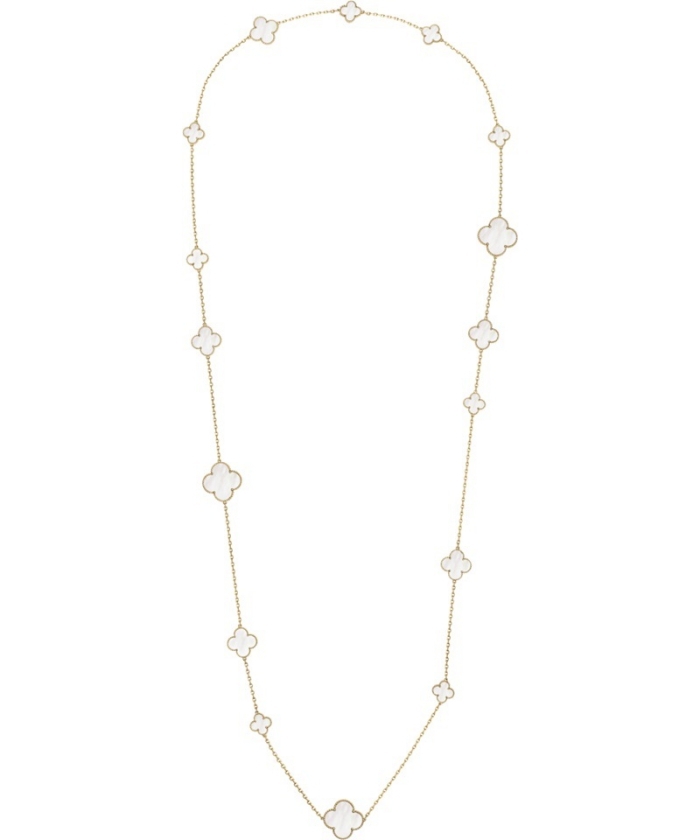 マジック アルハンブラ ロングネックレス、16モチーフ(xw3E0108)｜阪急