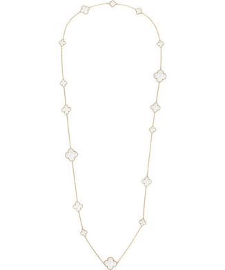 本日最終値下げ／即購入可／ヴァンクリ ヴィンテージアルハンブラ ペンダント ヴィンテージ アルハンブラ ペンダント 18K イエローゴールド - ヴァン