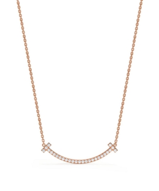 ティファニー T ミディアム スマイル ペンダント