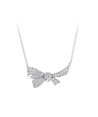 ティルダズ ボウ ダイヤモンド ペンダント