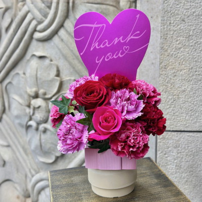 生花アレンジメント セレパネ ワイン