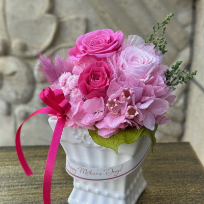 プリザーブドフラワー プティブラン ピンク