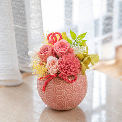 プリザーブド「花てまり」