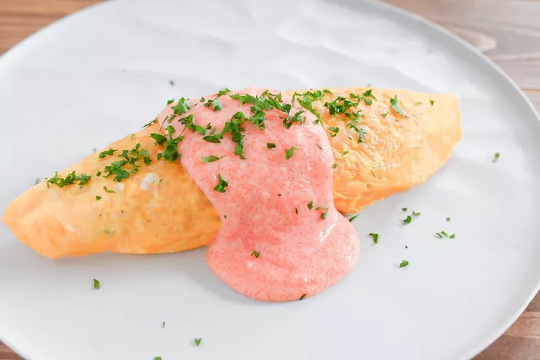 明太子オムライス