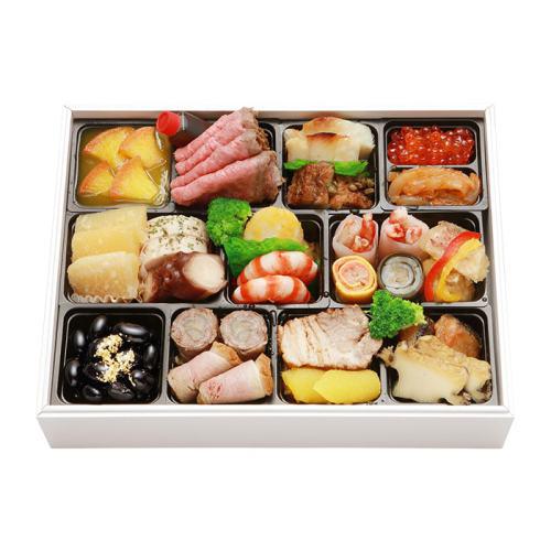 白い箱に入った熊魚菴(ゆうぎょあん)たん熊北店の「和風・洋風 冷凍熊魚菴-151」