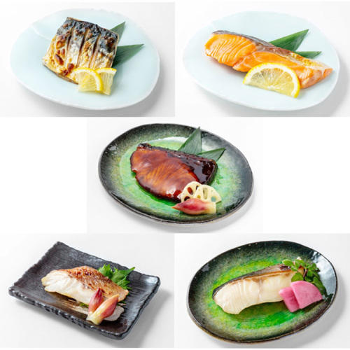 魚道楽の「レンジで簡単!焼魚料理詰合せ」